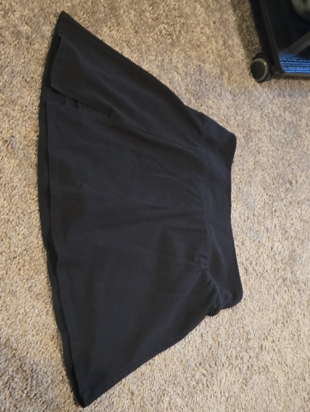 Old Navy Active Powerchill Highrise Black Women's Active Skort